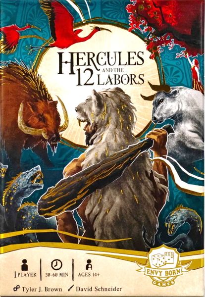 Hercules and the 12 Labors box art
