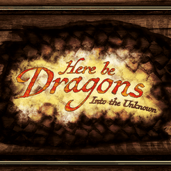 Here Be Dragons: Into The Unknown box art