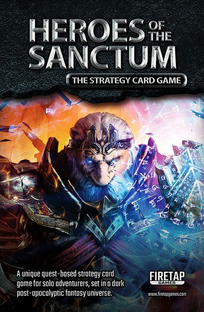 Heroes of the Sanctum: The Strategy Card Game box art