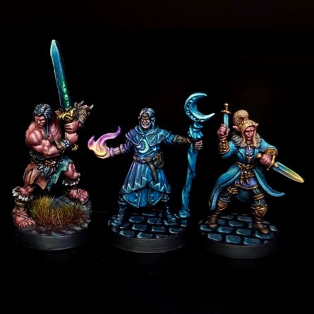 HeroQuest hero miniature sculpts