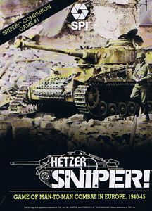 Hetzer Sniper!: Sniper Companion Game #1 box art