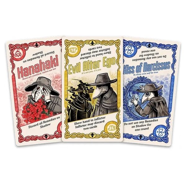 Hex Effects hex and remedy cards