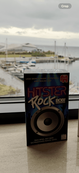 Hitster Rock Bob game package and cards
