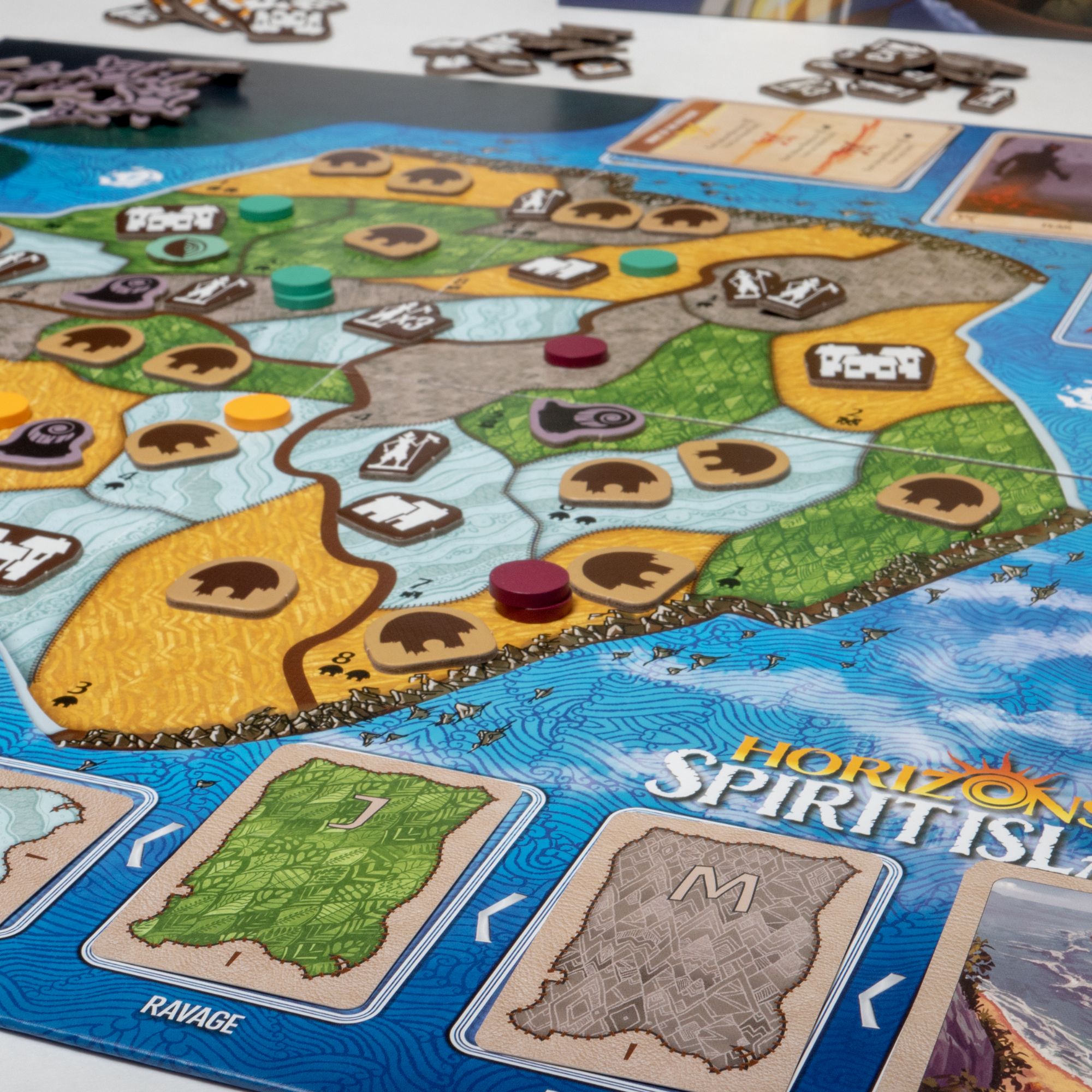 Horizons of Spirit Island component overview