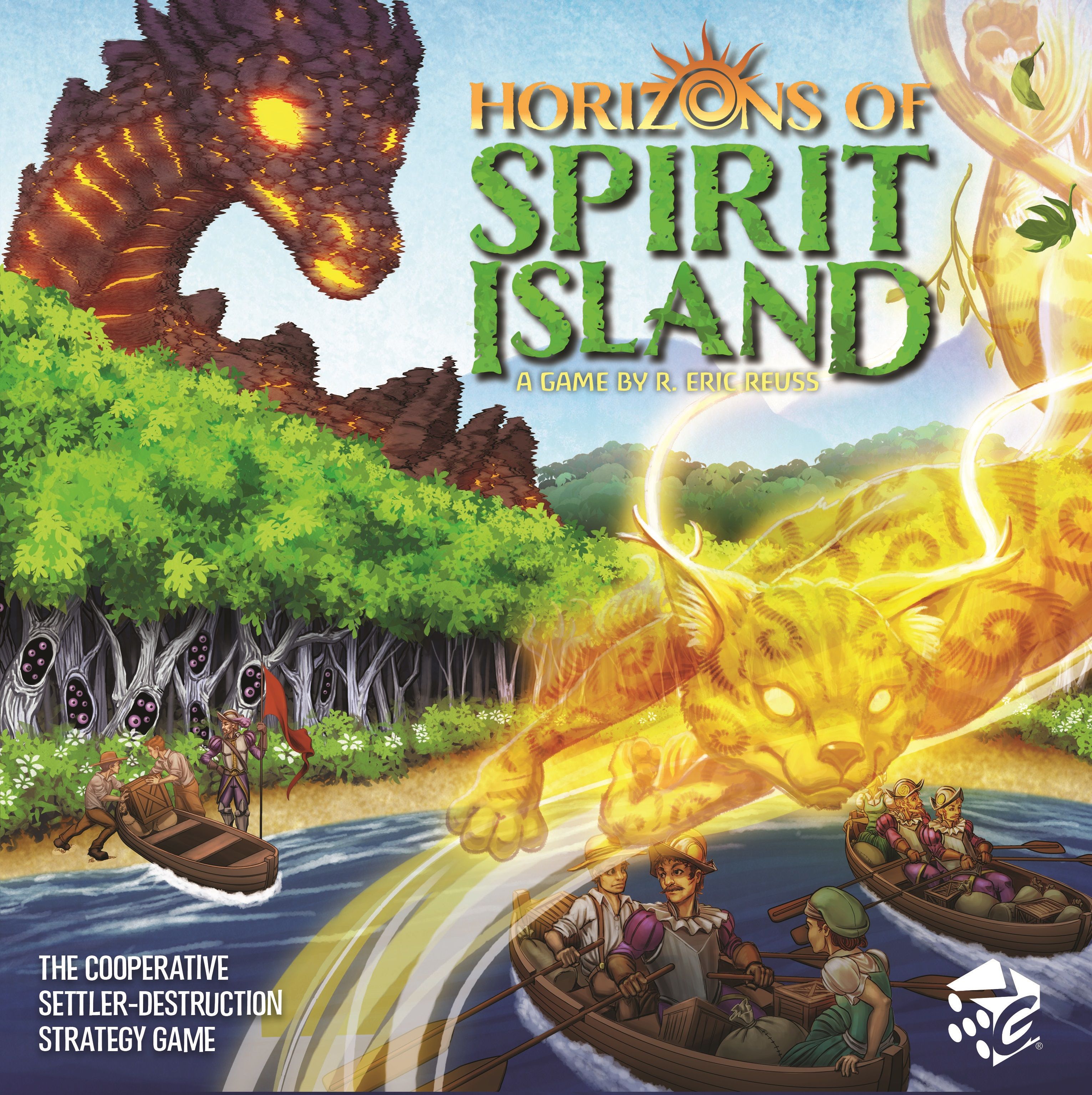 Horizons of Spirit Island illustrated cover