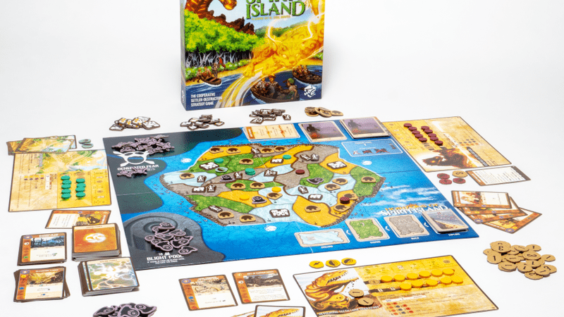 Horizons of Spirit Island in play