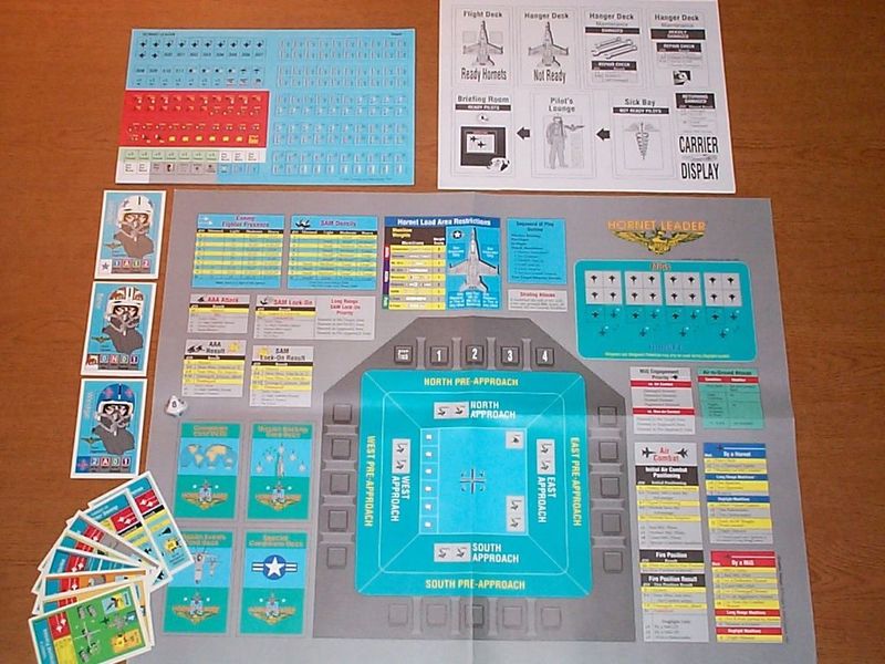 Hornet Leader cards counters displays and die