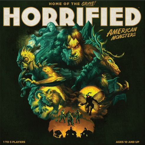 Horrified: American Monsters box art