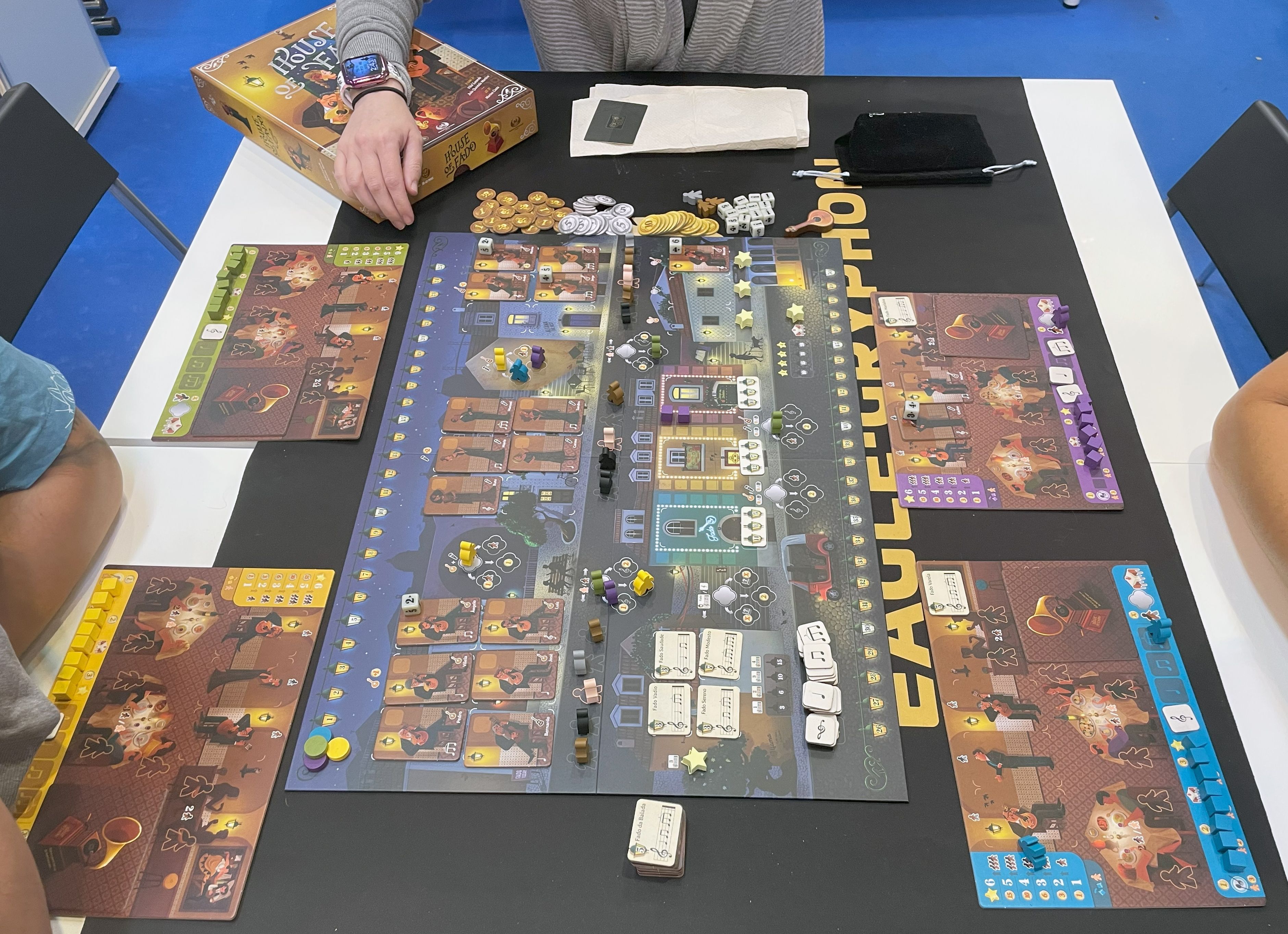 House of Fado board game display at SPIEL Essen