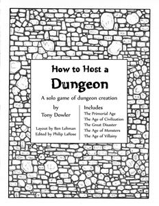 How To Host A Dungeon box art