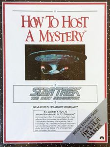 How To Host A Mystery: Star Trek – The Next Generation box art