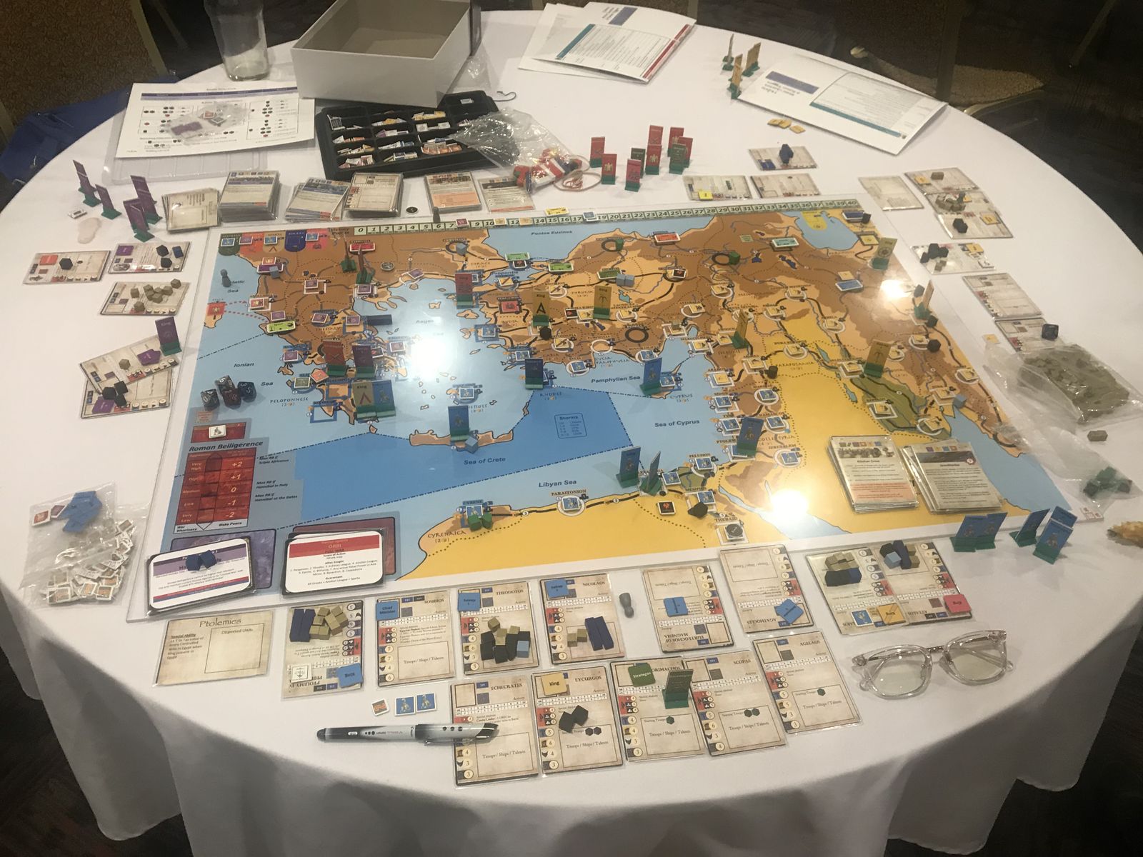 Hubris game setup