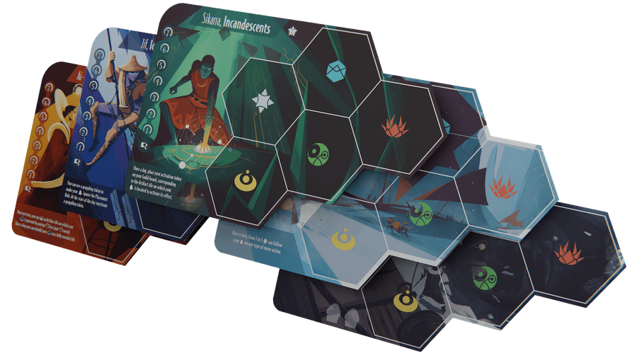 I C E Second Edition guild player board
