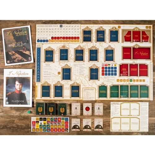 I Napoleon Second Edition cards and components