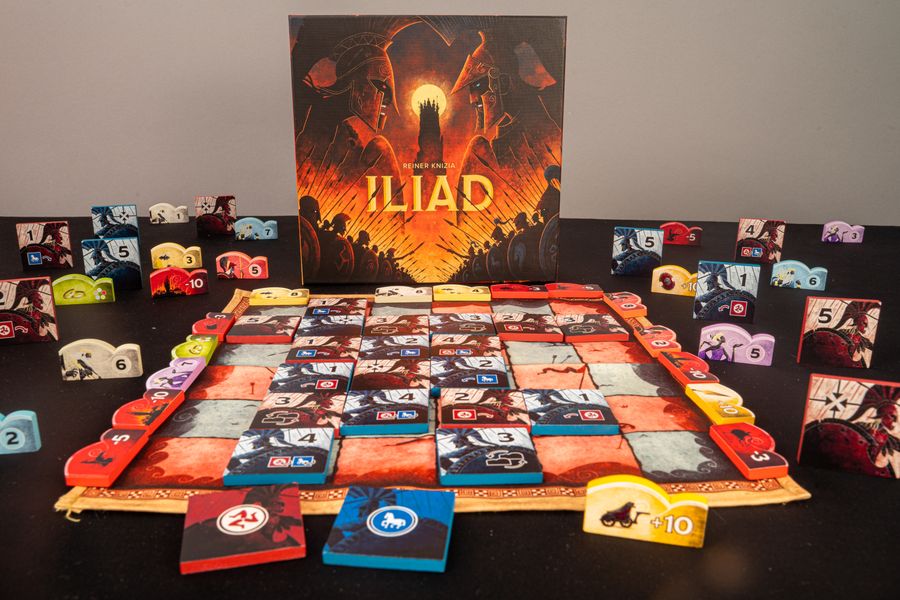 Iliad battlefield and hero components