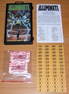 Complete original Illuminati game set and components
