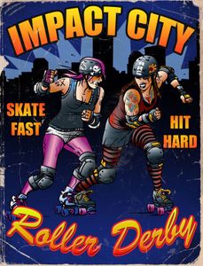 Impact City Roller Derby box art