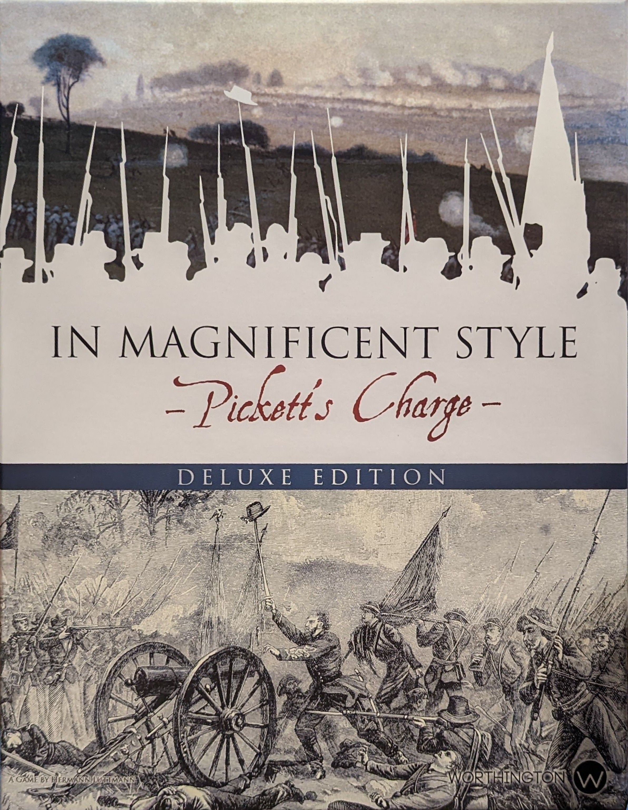 In Magnificent Style: Pickett's Charge at Gettysburg box art