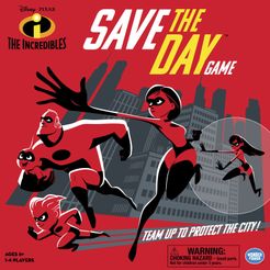 The Incredibles: Save The Day Game box art