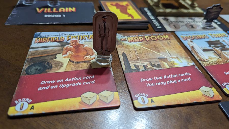 Indiana Jones Sands of Adventure tabletop gameplay