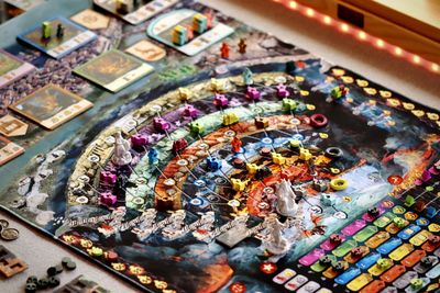 Inferno game board overview