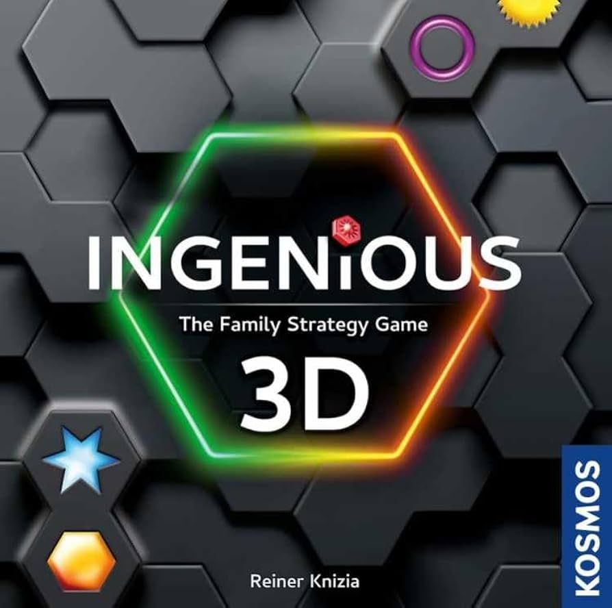 Ingenious 3D box art
