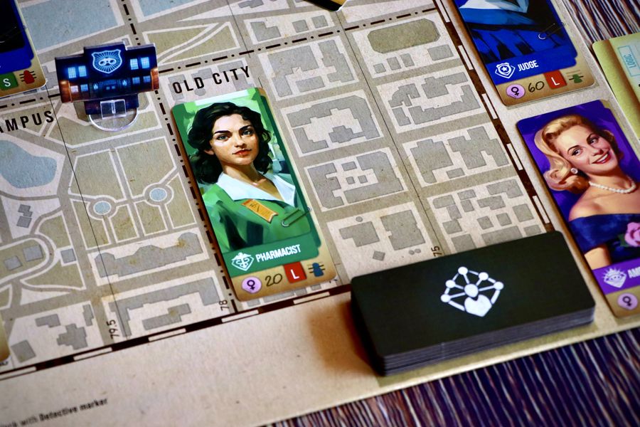 Intent to Kill board game clue tracking during play