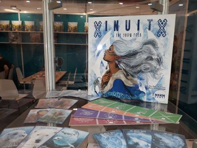 Inuit The Snow Folk cards and components