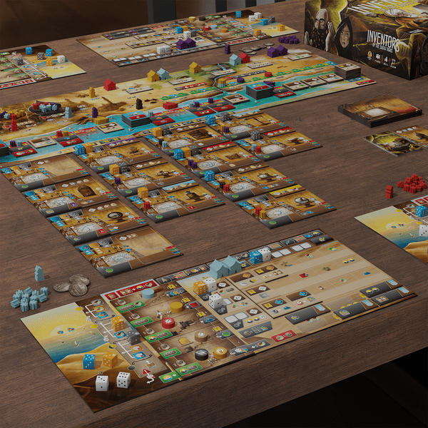 Four-player Inventors of the South Tigris game in progress