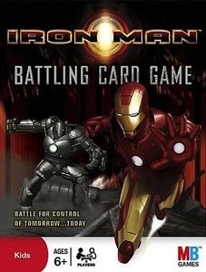 Iron Man Battling Card Game box art