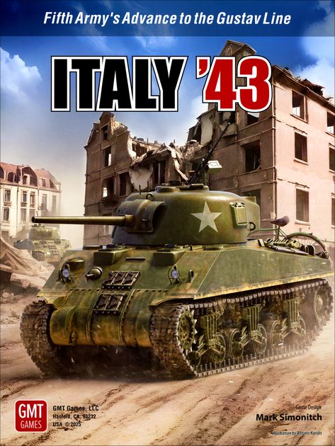 Italy ’43 box art