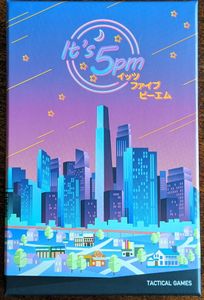 It's 5pm box art
