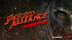 Jagged Alliance: The Board Game box art