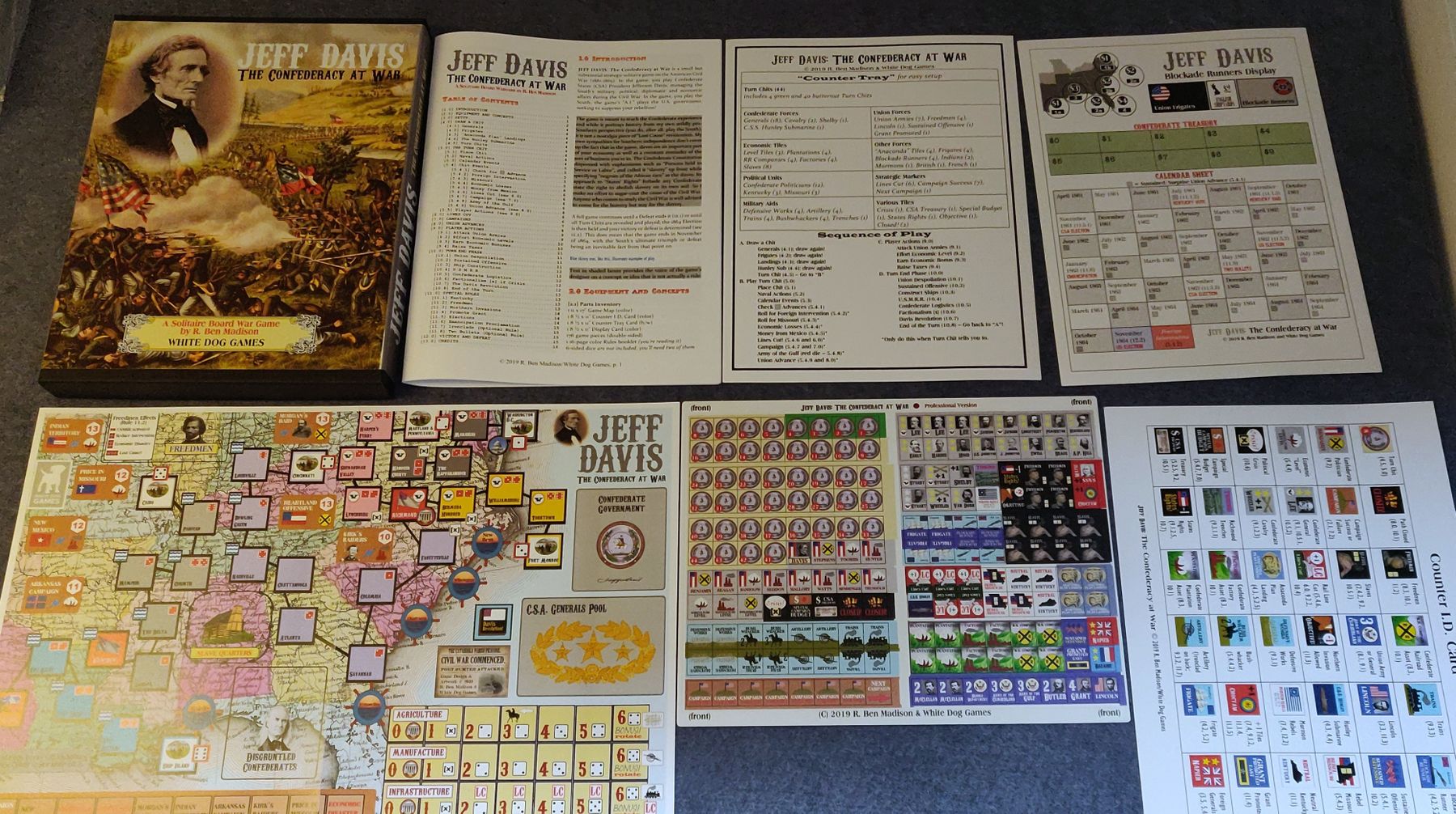 Jeff Davis game components