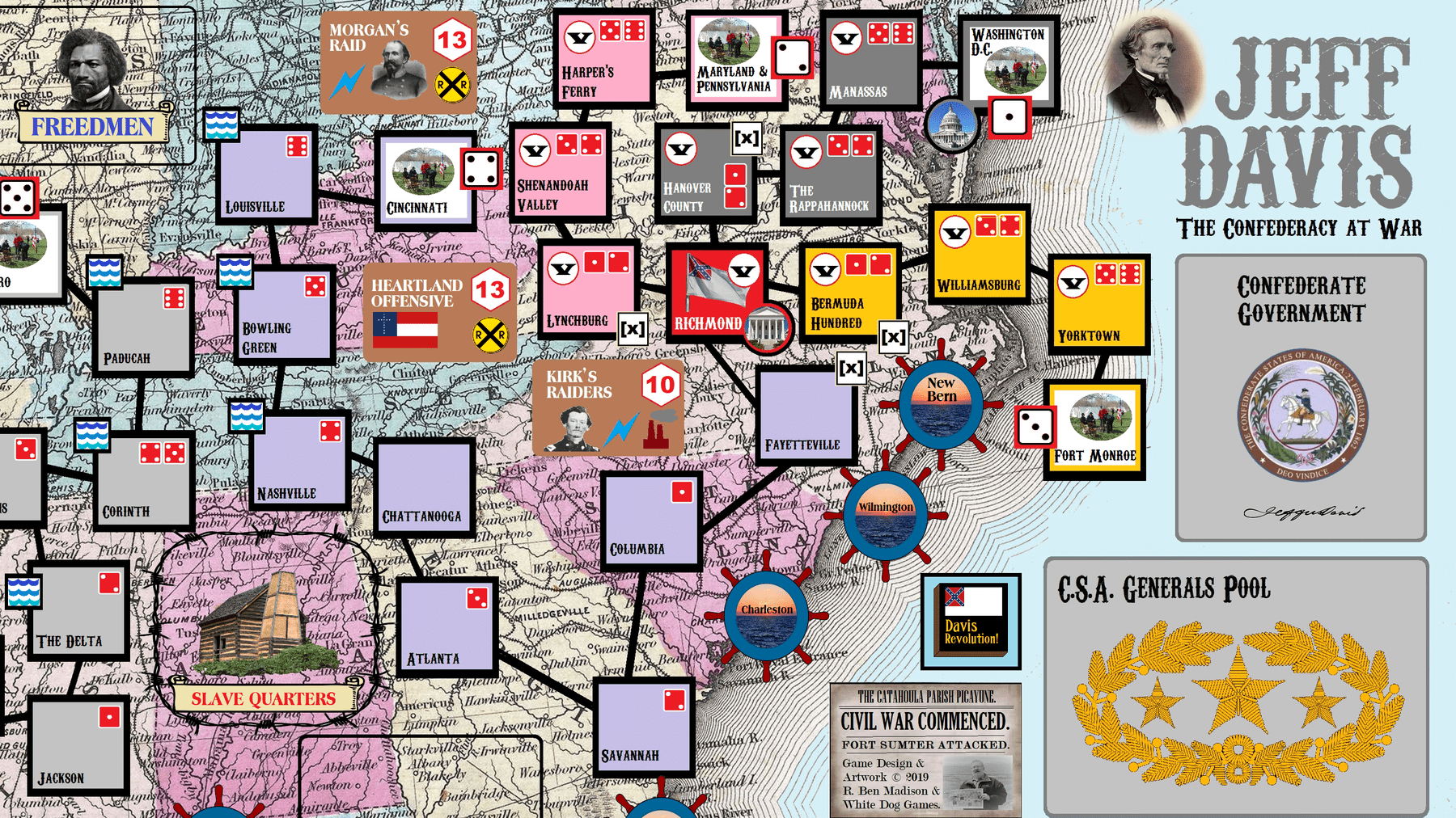 Jeff Davis strategic map