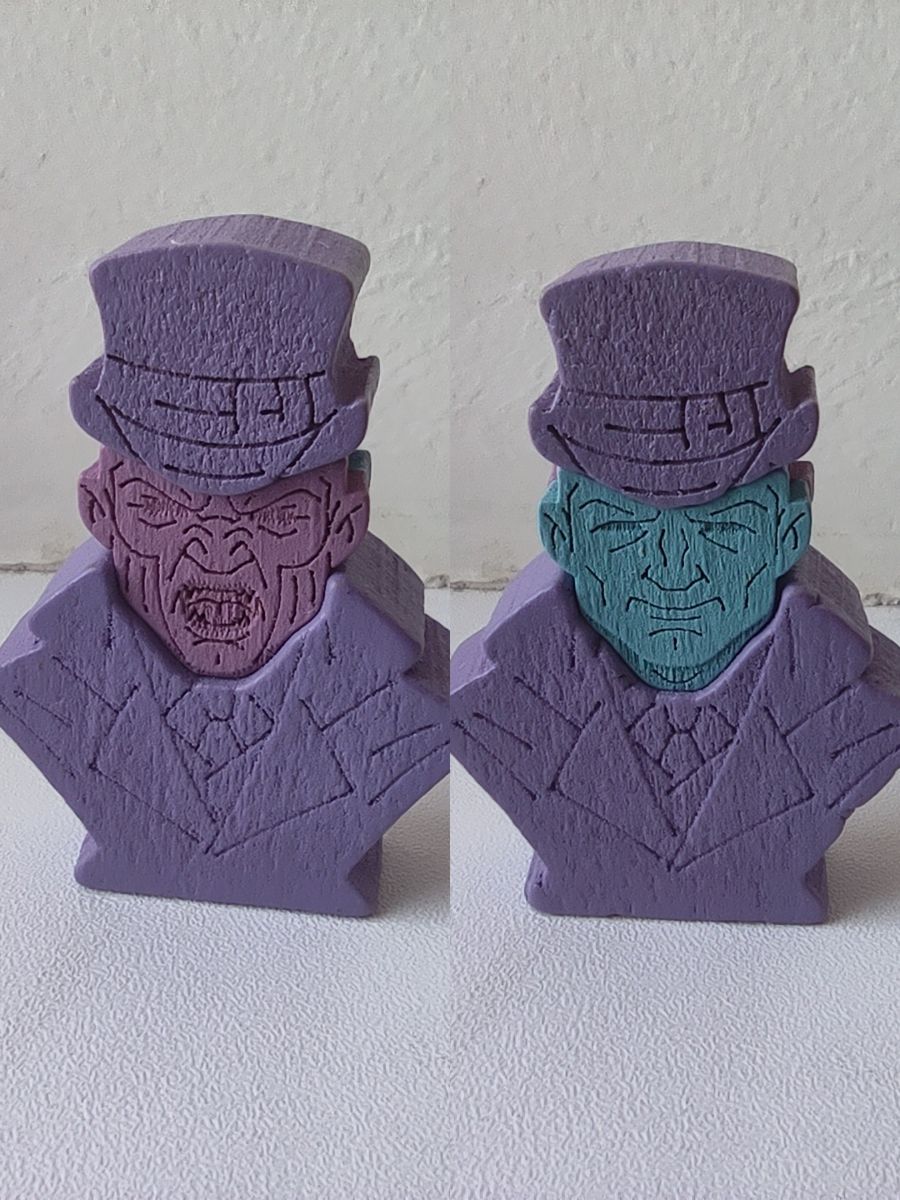 Jekyll versus Hyde identity pawn