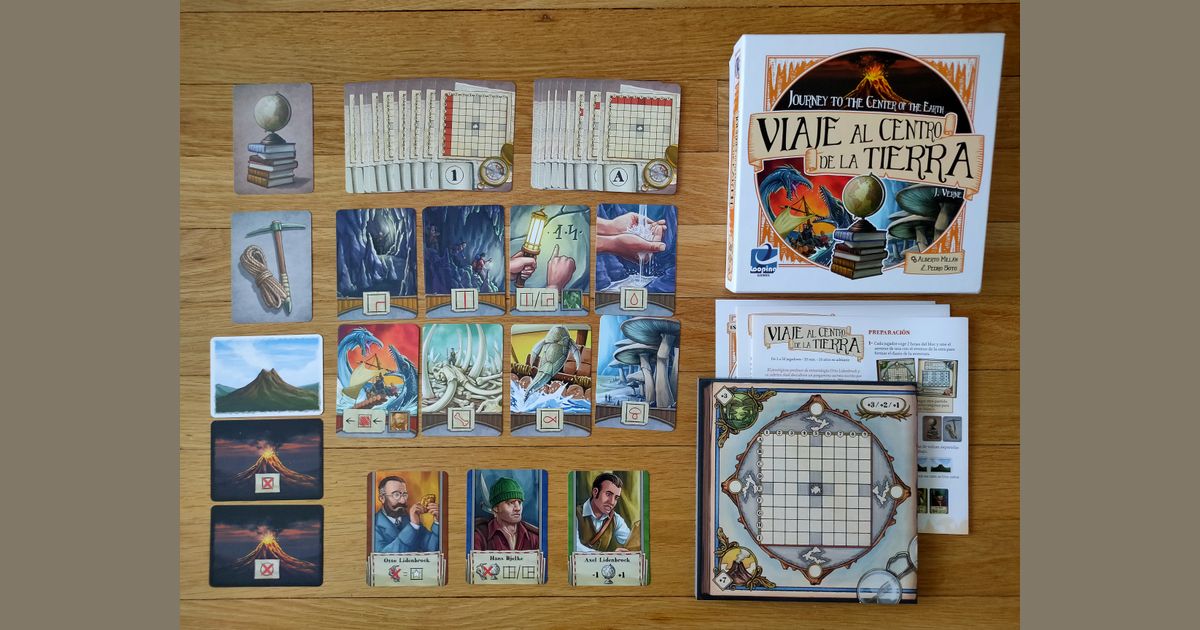 Journey to the Center of the Earth components