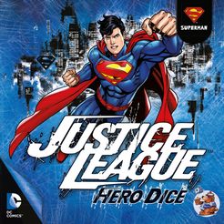 Justice League: Hero Dice – Superman box art