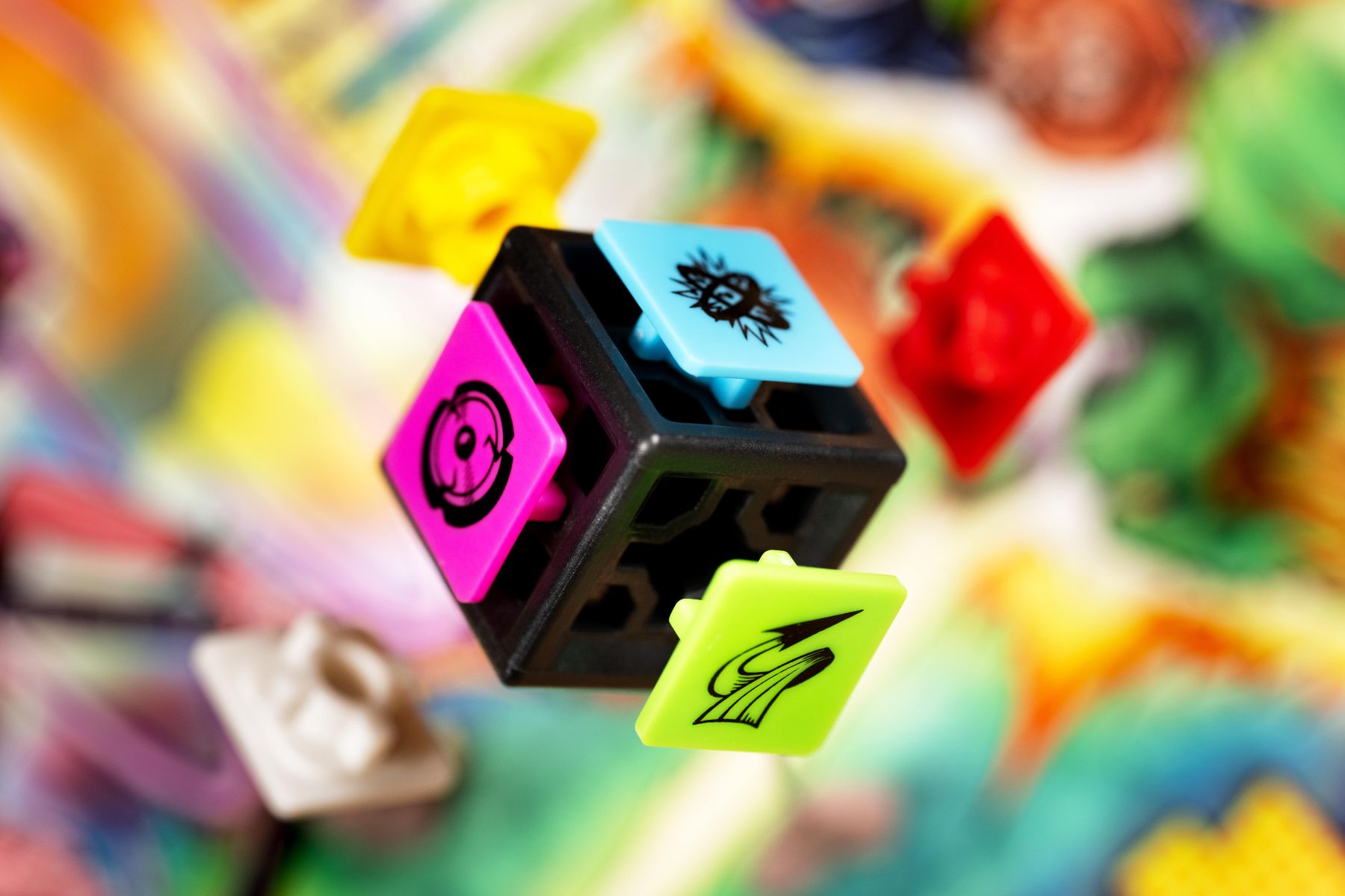 KAPOW Volume 1 character and dice detail