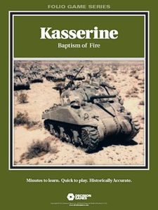 Kasserine: Baptism Of Fire box art