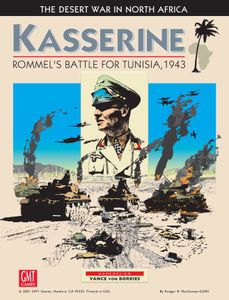 Kasserine: Rommel's Battle For Tunisia, 1943 box art