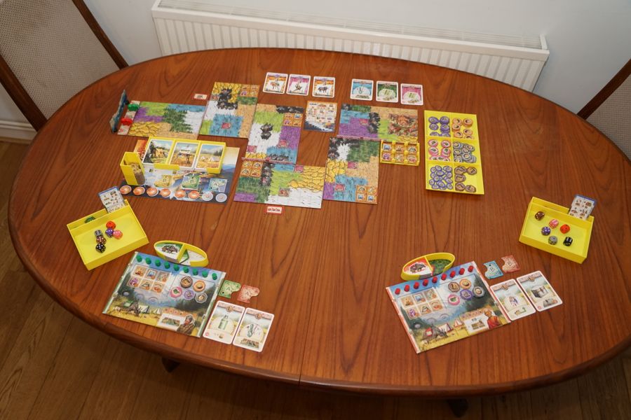 Kathmandu set up for two players