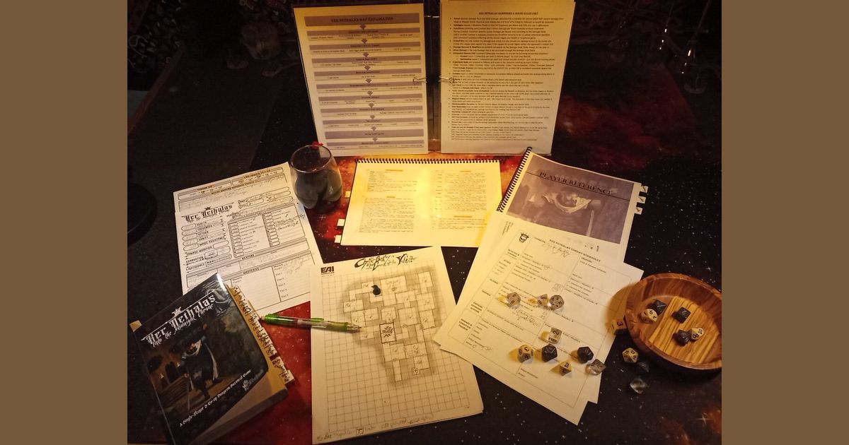 Ker Nethalas solo dungeon-crawl session