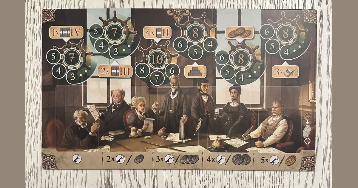 Kilia city board without cards