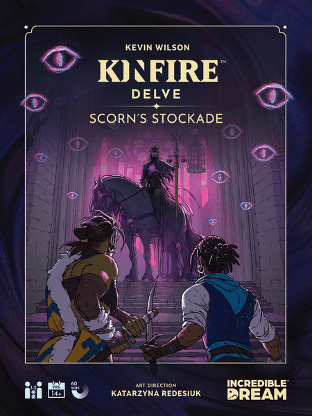 Kinfire Delve: Scorn’s Stockade box art