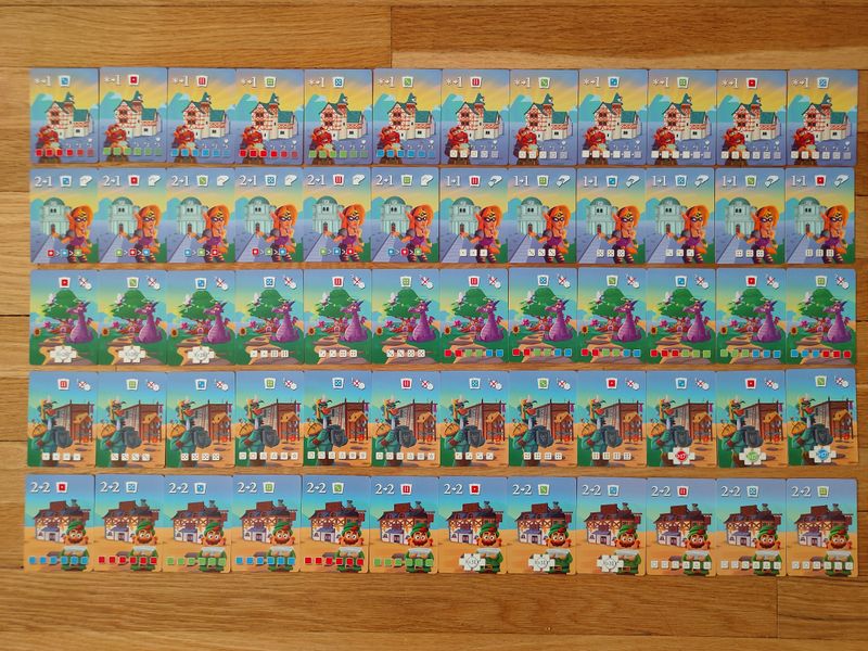 King of the Dice The Board Game citizen cards