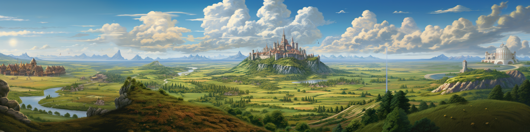 Kingdom Legacy Feudal Kingdom campaign panorama