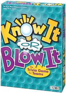 Know It Or Blow It box art