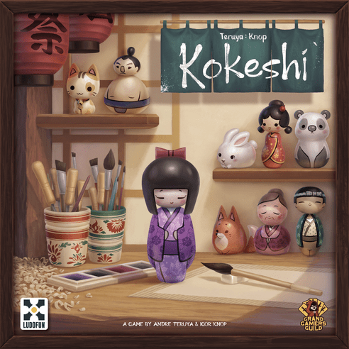 Kokeshi box art