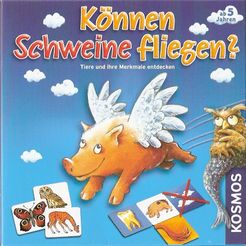 Können Schweine Fliegen? Mitbring-spiel box art